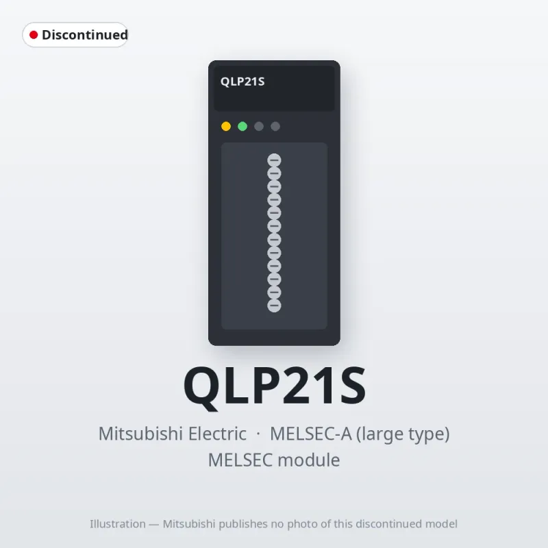 Mitsubishi Electric QLP21S – Mitsubishi MELSEC-A Module