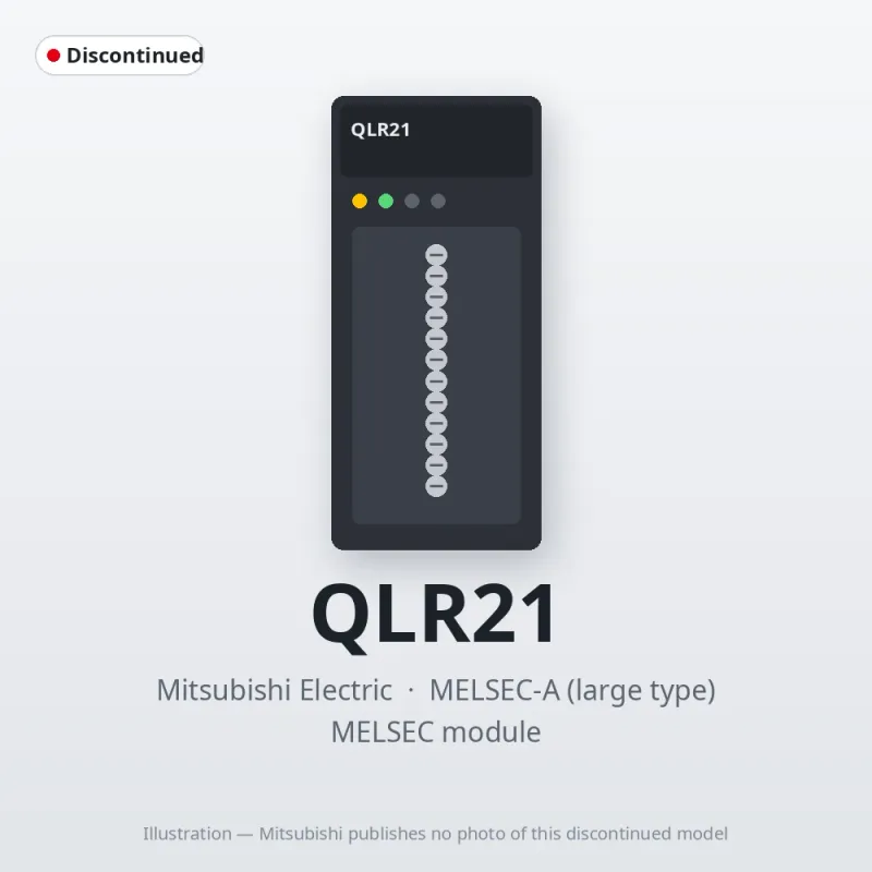 Mitsubishi Electric QLR21 – Mitsubishi MELSEC-A Module