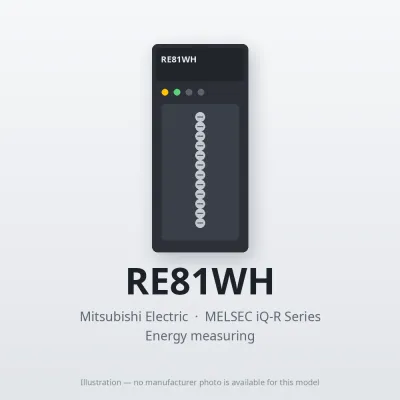RE81WH Mitsubishi MELSEC iQ-R Series Energy measuring