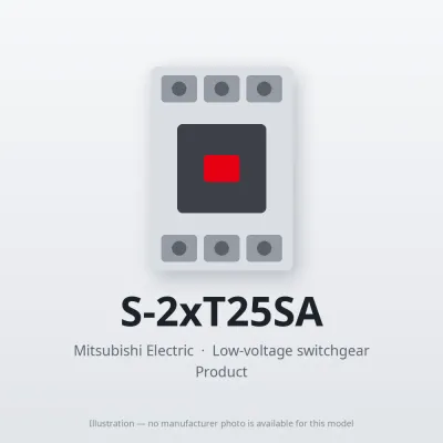 S-2xT25SA Mitsubishi Low-voltage switchgear Magnetic Contactor