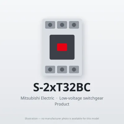 S-2xT32BC Mitsubishi Low-voltage switchgear Magnetic Contactor
