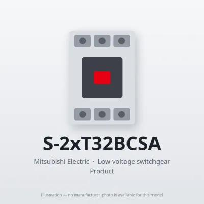 S-2xT32BCSA Mitsubishi Low-voltage switchgear Magnetic Contactor