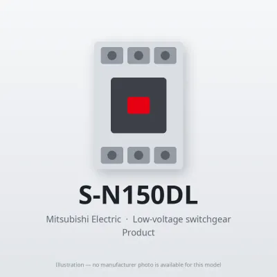 S-N150DL Mitsubishi Low-voltage switchgear Magnetic Contactor