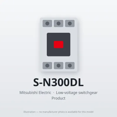 S-N300DL Mitsubishi Low-voltage switchgear Magnetic Contactor