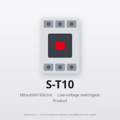 S-T10 Mitsubishi Low-voltage switchgear Magnetic Contactor