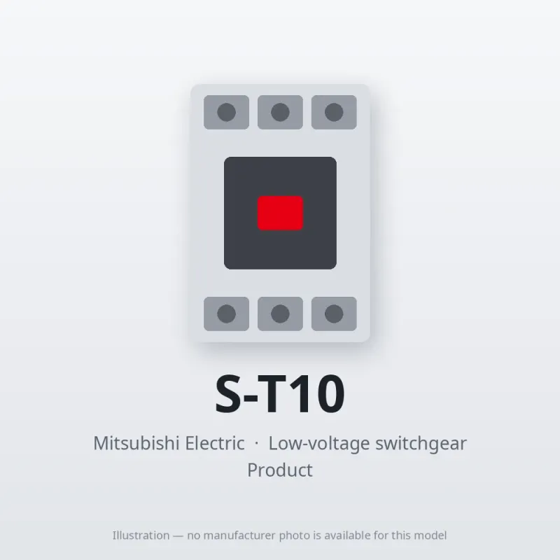 S-T10 Mitsubishi Low-voltage switchgear Magnetic Contactor