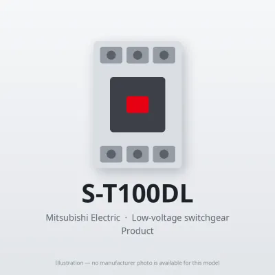 S-T100DL Mitsubishi Low-voltage switchgear Magnetic Contactor