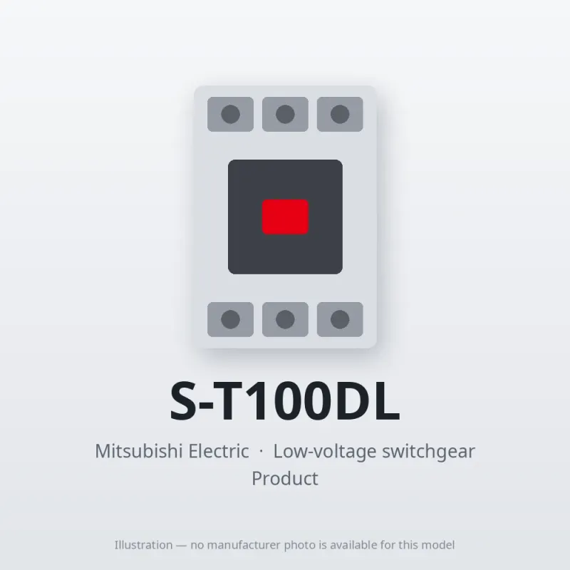 S-T100DL Mitsubishi Low-voltage switchgear Magnetic Contactor