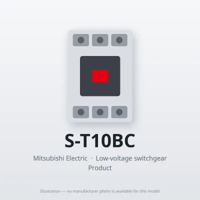 S-T10BC Mitsubishi Low-voltage switchgear Magnetic Contactor