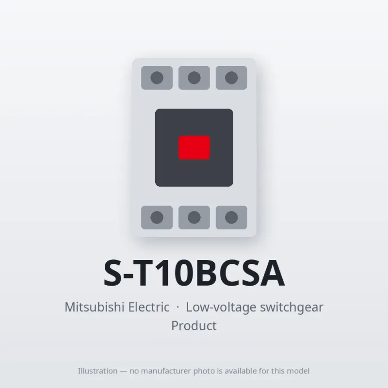 S-T10BCSA Mitsubishi Low-voltage switchgear Magnetic Contactor