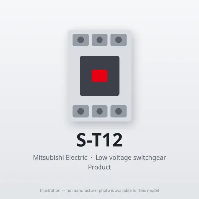 S-T12 Mitsubishi Low-voltage switchgear Magnetic Contactor