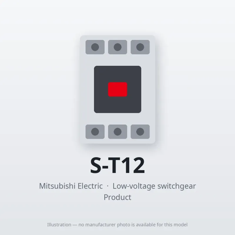 S-T12 Mitsubishi Low-voltage switchgear Magnetic Contactor
