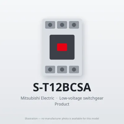 S-T12BCSA Mitsubishi Low-voltage switchgear Magnetic Contactor