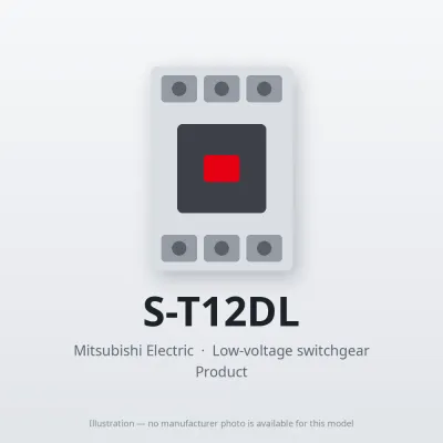S-T12DL Mitsubishi Low-voltage switchgear Magnetic Contactor