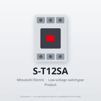 S-T12SA Mitsubishi Low-voltage switchgear Magnetic Contactor