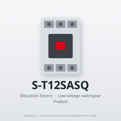 S-T12SASQ Mitsubishi Low-voltage switchgear Magnetic Contactor