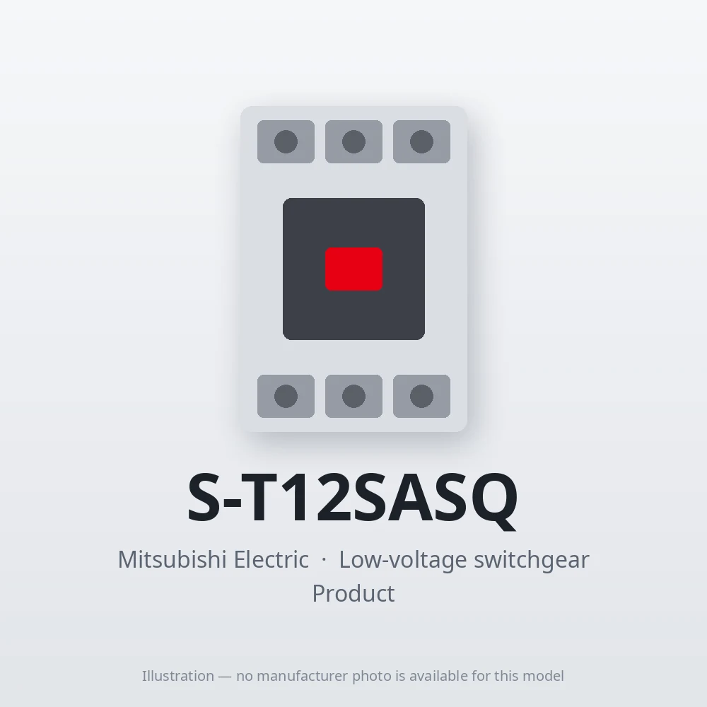 S-T12SASQ Mitsubishi Low-voltage switchgear Magnetic Contactor