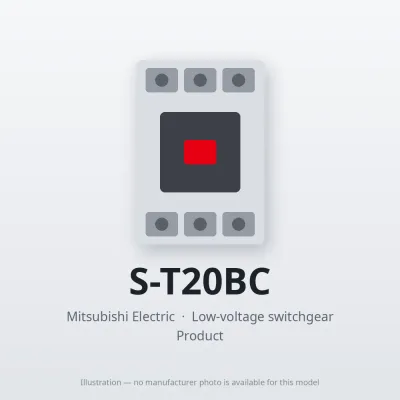 S-T20BC Mitsubishi Low-voltage switchgear Magnetic Contactor