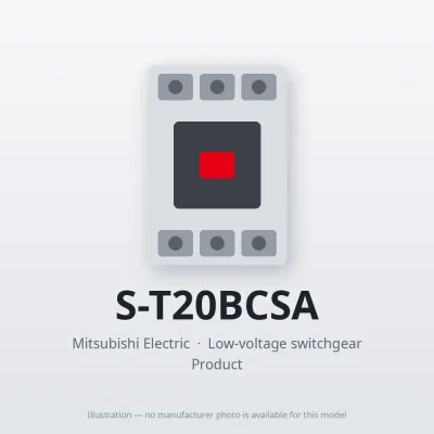 S-T20BCSA Mitsubishi Low-voltage switchgear Magnetic Contactor