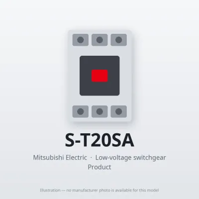 S-T20SA Mitsubishi Low-voltage switchgear Magnetic Contactor