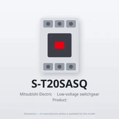 S-T20SASQ Mitsubishi Low-voltage switchgear Magnetic Contactor