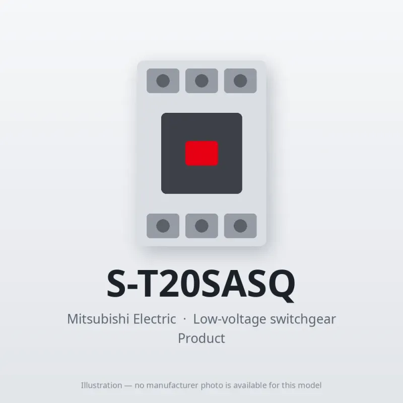 S-T20SASQ Mitsubishi Low-voltage switchgear Magnetic Contactor