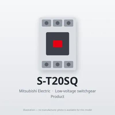 S-T20SQ Mitsubishi Low-voltage switchgear Magnetic Contactor