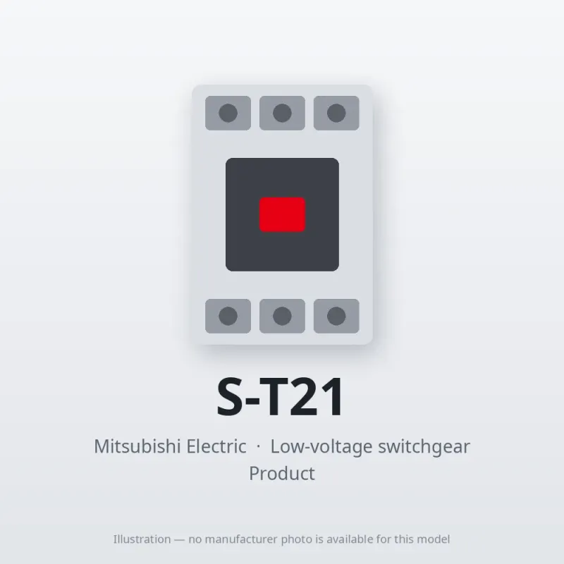 S-T21 Mitsubishi Low-voltage switchgear Magnetic Contactor