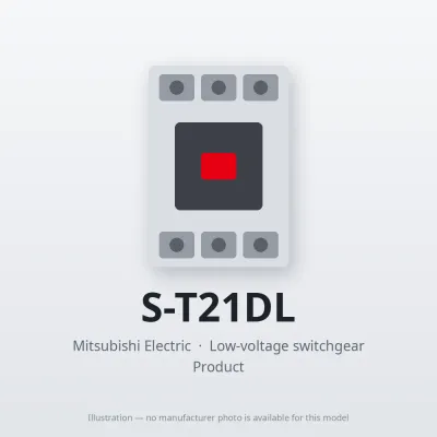 S-T21DL Mitsubishi Low-voltage switchgear Magnetic Contactor