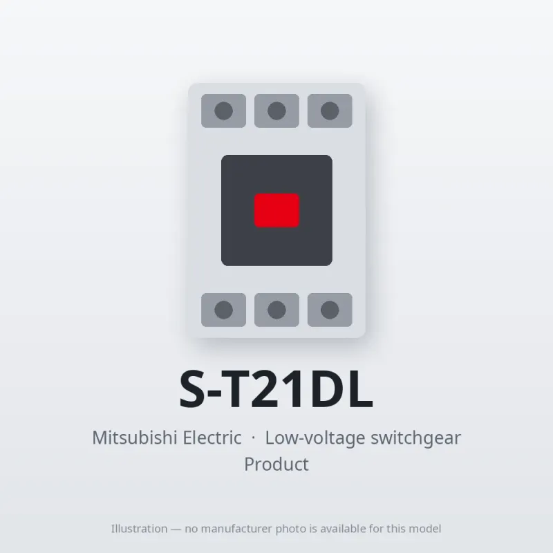 S-T21DL Mitsubishi Low-voltage switchgear Magnetic Contactor