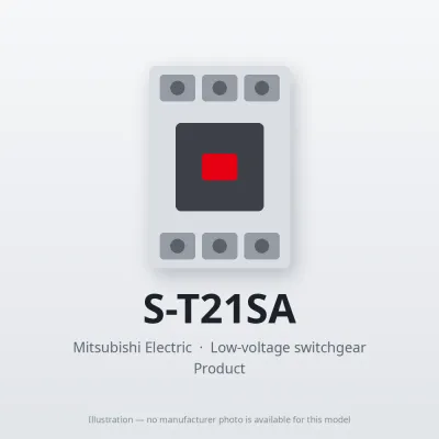 S-T21SA Mitsubishi Low-voltage switchgear Magnetic Contactor