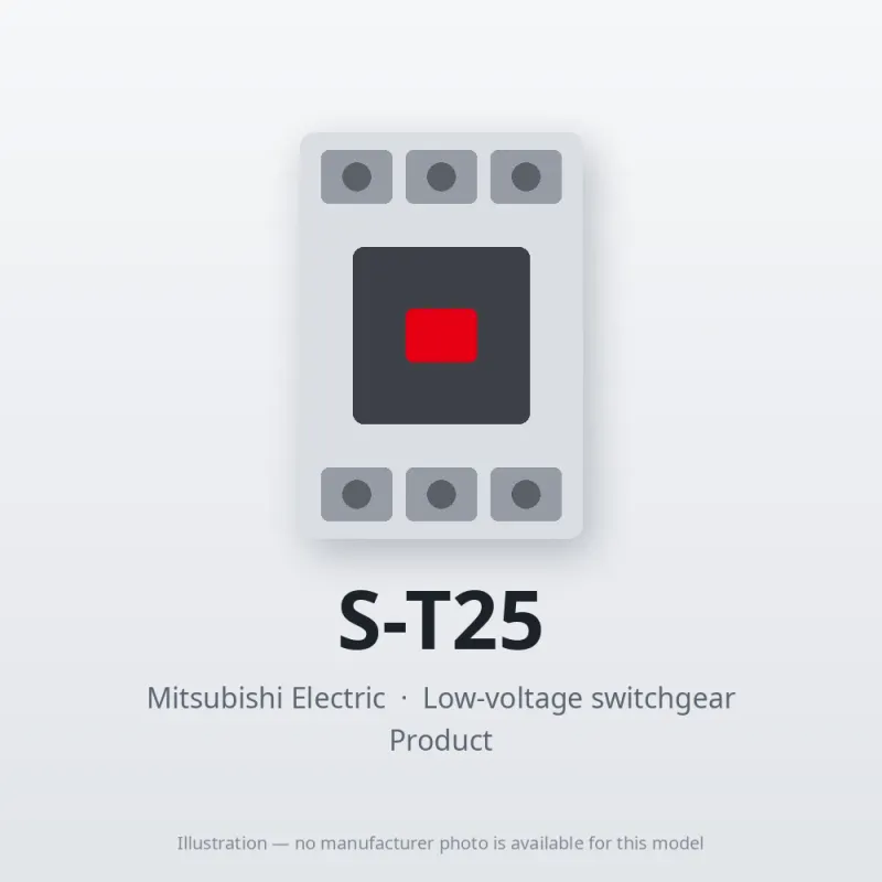 S-T25 Mitsubishi Low-voltage switchgear Magnetic Contactor
