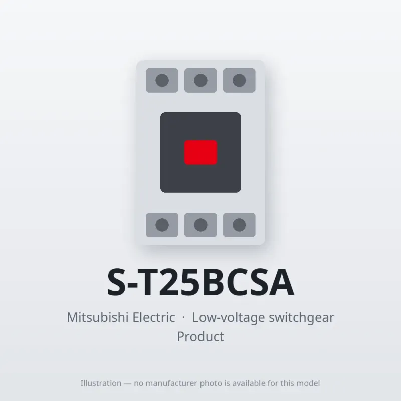 S-T25BCSA Mitsubishi Low-voltage switchgear Magnetic Contactor