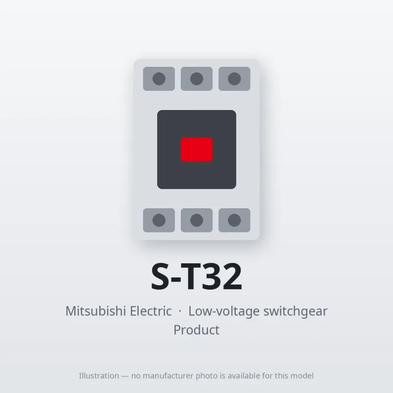 S-T32 Mitsubishi Low-voltage switchgear Magnetic Contactor