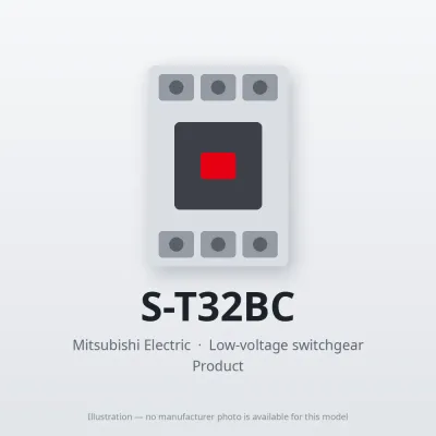 S-T32BC Mitsubishi Low-voltage switchgear Magnetic Contactor