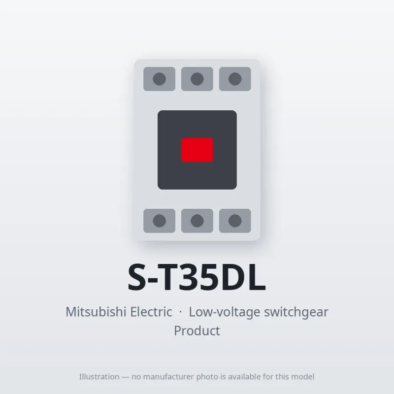 S-T35DL Mitsubishi Low-voltage switchgear Magnetic Contactor