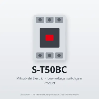 S-T50BC Mitsubishi Low-voltage switchgear Magnetic Contactor