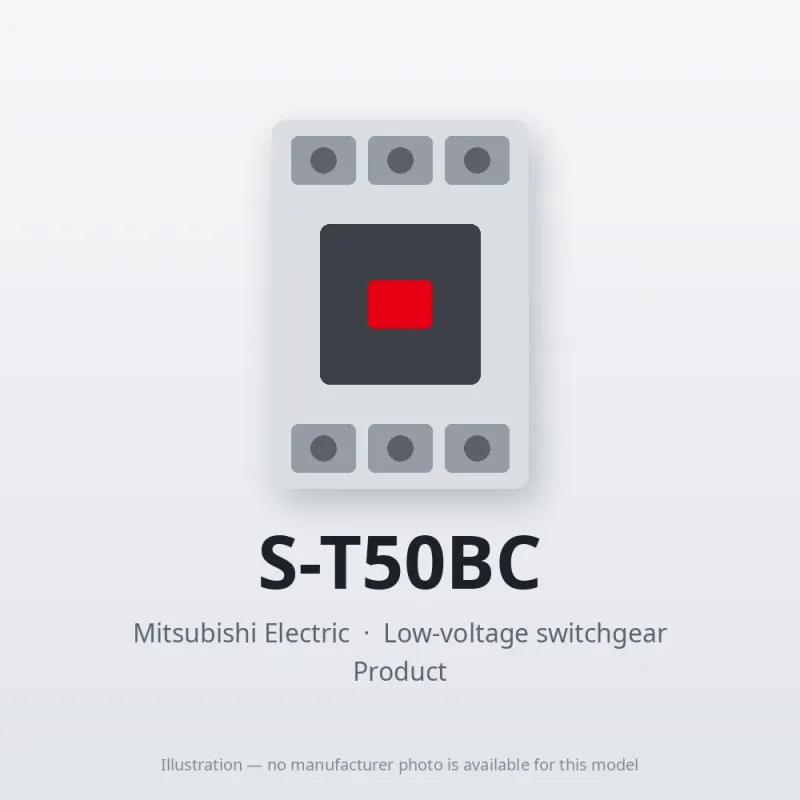 S-T50BC Mitsubishi Low-voltage switchgear Magnetic Contactor