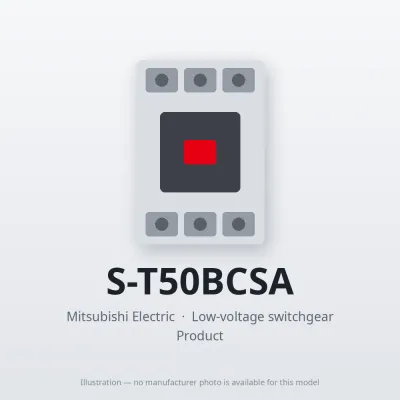 S-T50BCSA Mitsubishi Low-voltage switchgear Magnetic Contactor
