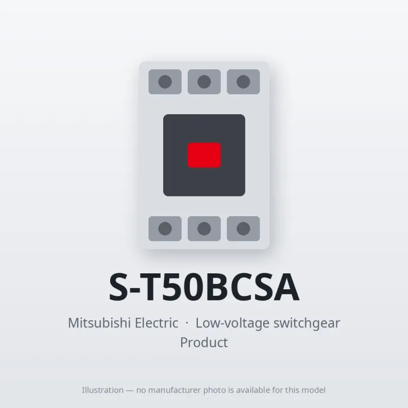 S-T50BCSA Mitsubishi Low-voltage switchgear Magnetic Contactor