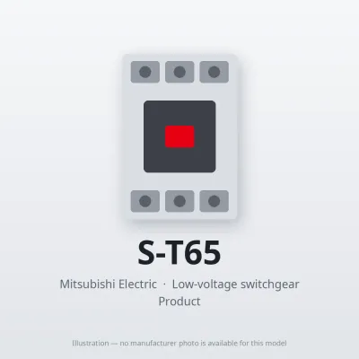 S-T65 Mitsubishi Low-voltage switchgear Magnetic Contactor