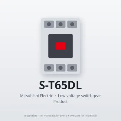 S-T65DL Mitsubishi Low-voltage switchgear Magnetic Contactor