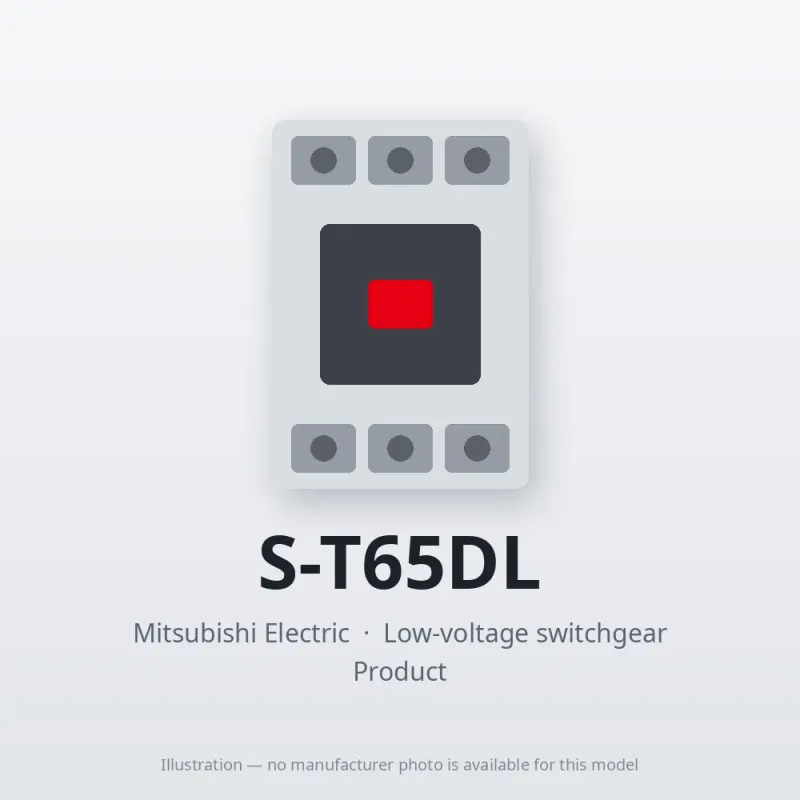 S-T65DL Mitsubishi Low-voltage switchgear Magnetic Contactor