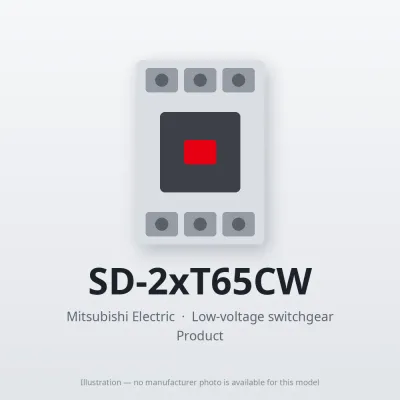 SD-2xT65CW Mitsubishi Low-voltage switchgear Magnetic Contactor