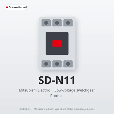 SD-N11 Mitsubishi Low-voltage switchgear Magnetic Contactor