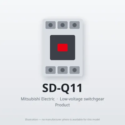 SD-Q11 Mitsubishi Low-voltage switchgear DC Interface Contactor