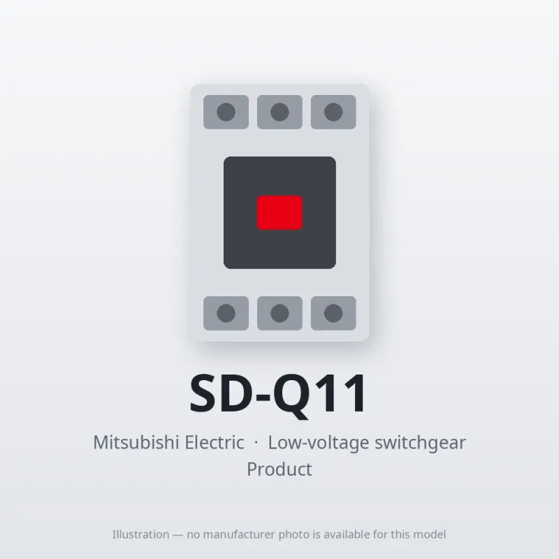 SD-Q11 Mitsubishi Low-voltage switchgear DC Interface Contactor