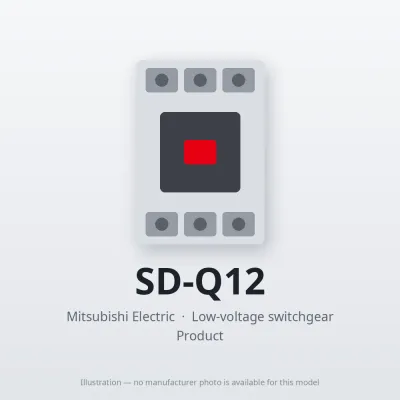 SD-Q12 Mitsubishi Low-voltage switchgear DC Interface Contactor