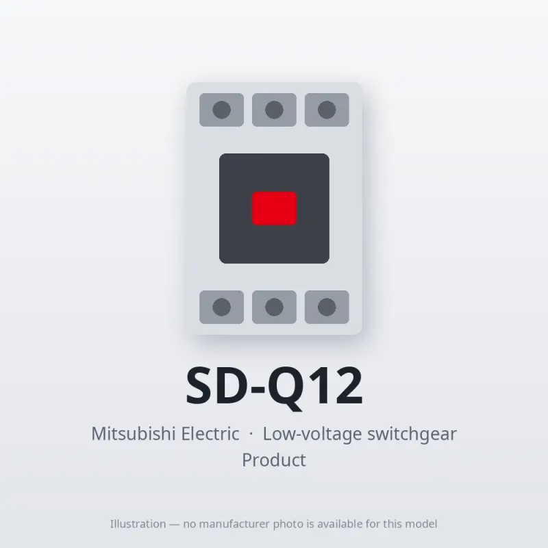 SD-Q12 Mitsubishi Low-voltage switchgear DC Interface Contactor