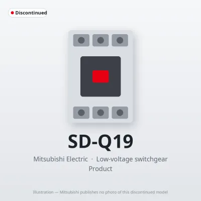 SD-Q19 Mitsubishi Low-voltage switchgear DC Interface Contactor